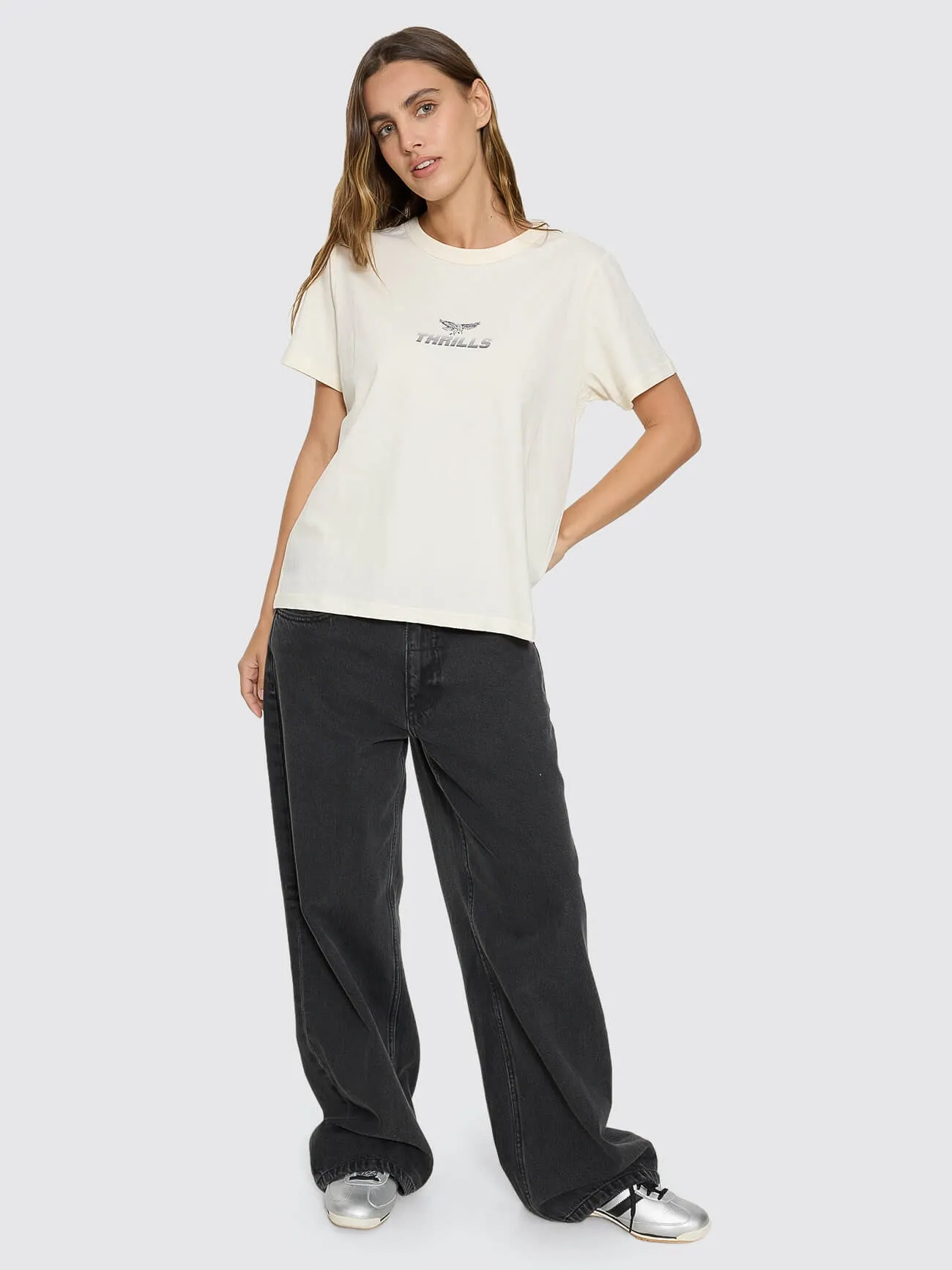 Paradise Before Anarchy Relaxed Tee - Heritage White sold by Thrills product image thumbnail 3