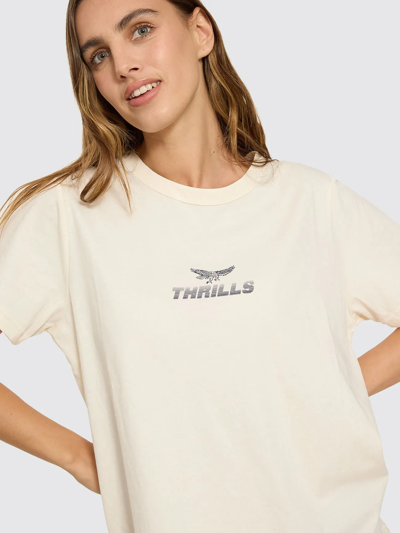 Paradise Before Anarchy Relaxed Tee - Heritage White sold by Thrills product image thumbnail 2