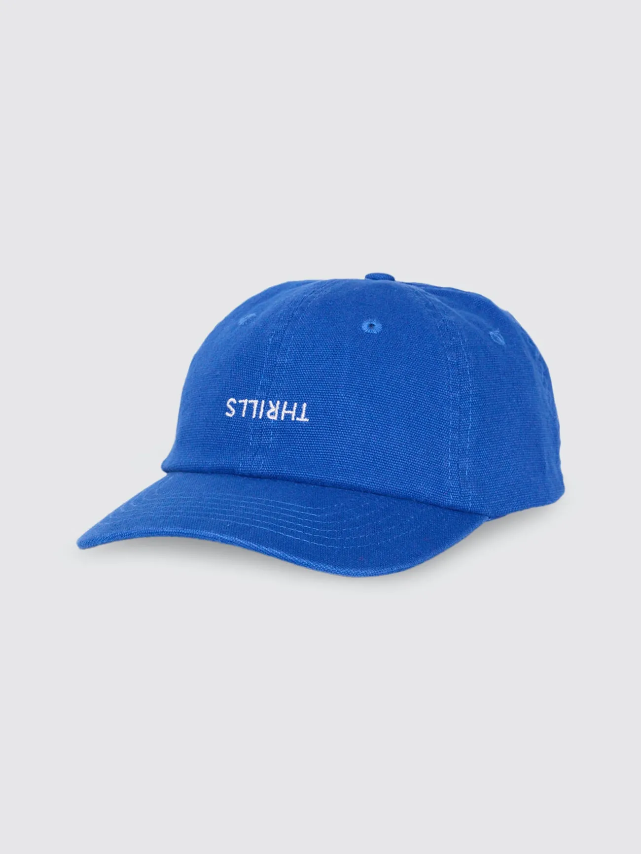 Minimal Thrills 6 Panel Cap - New Royal/Tofu sold by Thrills