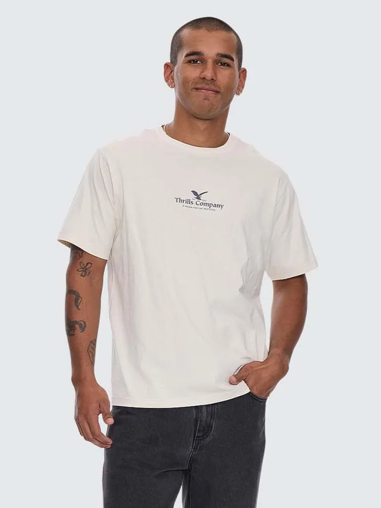 A Haven For The Restless Merch Tee - Heritage White sold by Thrills