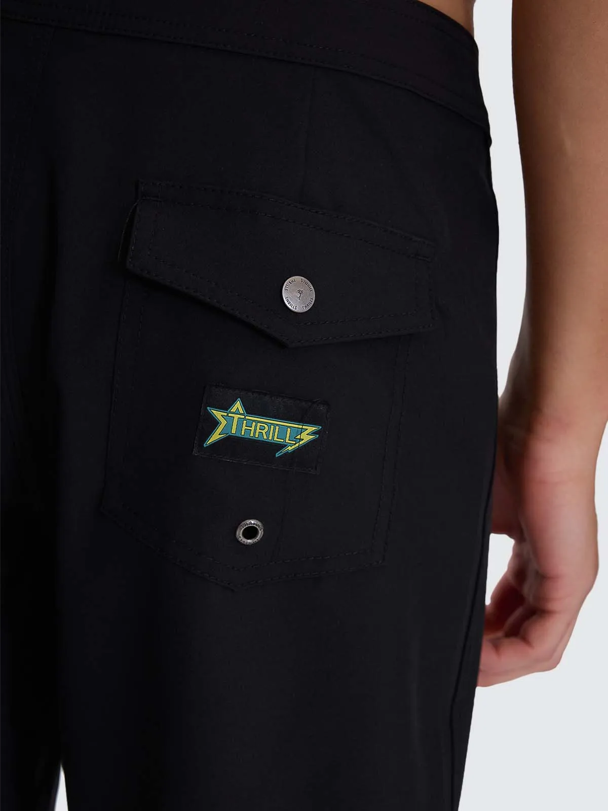 Heavy Static Boardshort - Black sold by Thrills product image thumbnail 5