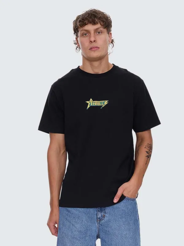 Heavy Static Merch Tee - Black sold by Thrills