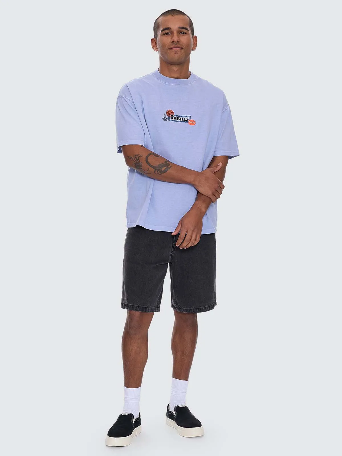 The Ritual Mystery Box Oversize Tee - Cornflower Blue sold by Thrills product image thumbnail 3