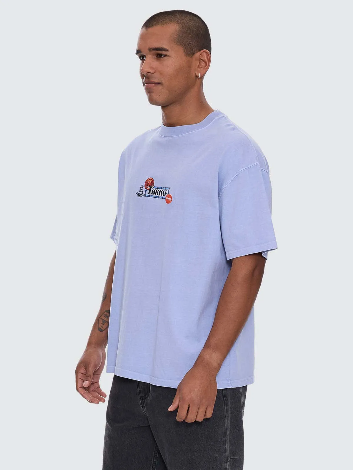 The Ritual Mystery Box Oversize Tee - Cornflower Blue sold by Thrills product image thumbnail 4