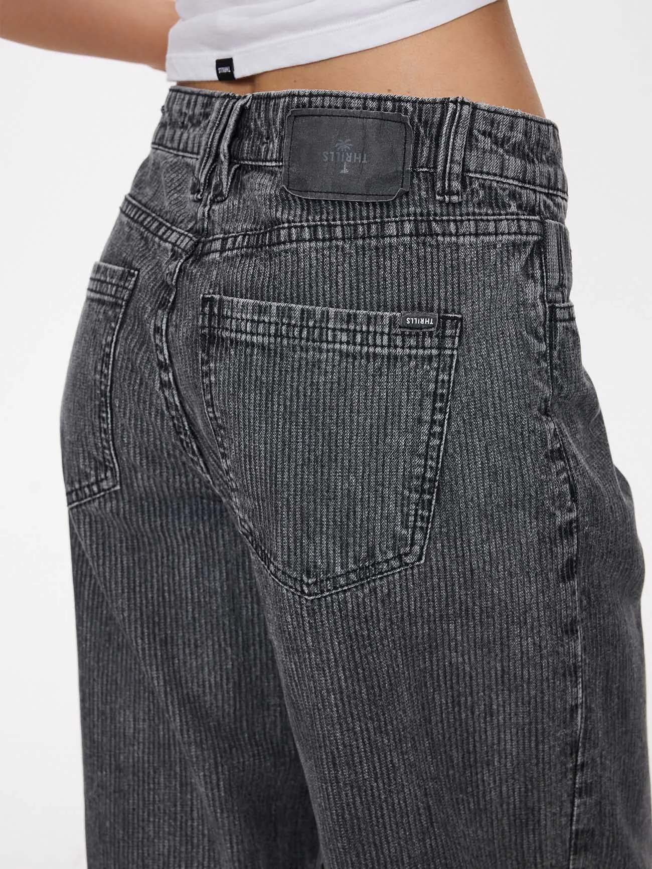 Billie Low Rise Baggy Jean - Smoked Rib sold by Thrills product image thumbnail 5