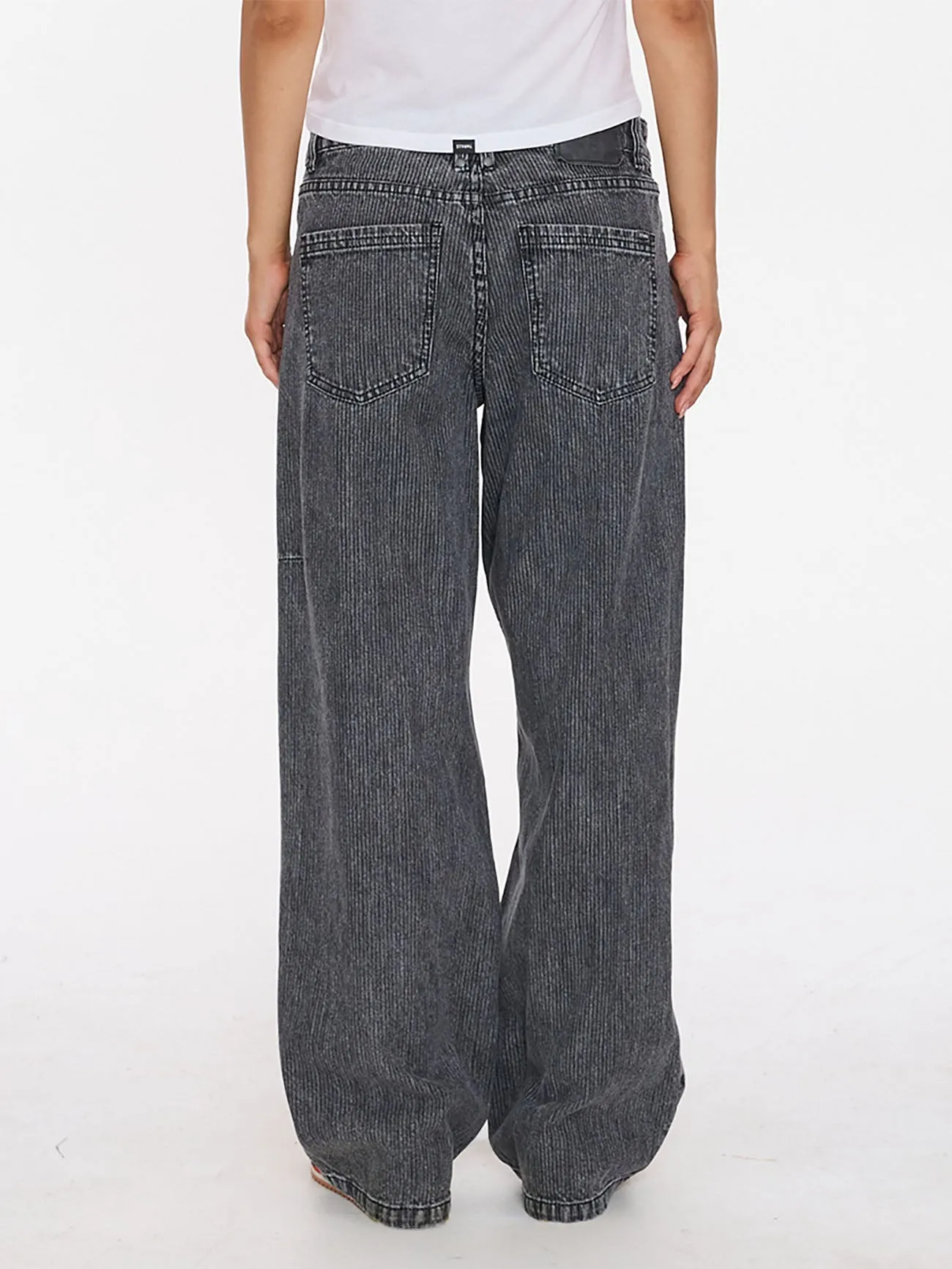 Billie Low Rise Baggy Jean - Smoked Rib sold by Thrills product image thumbnail 4