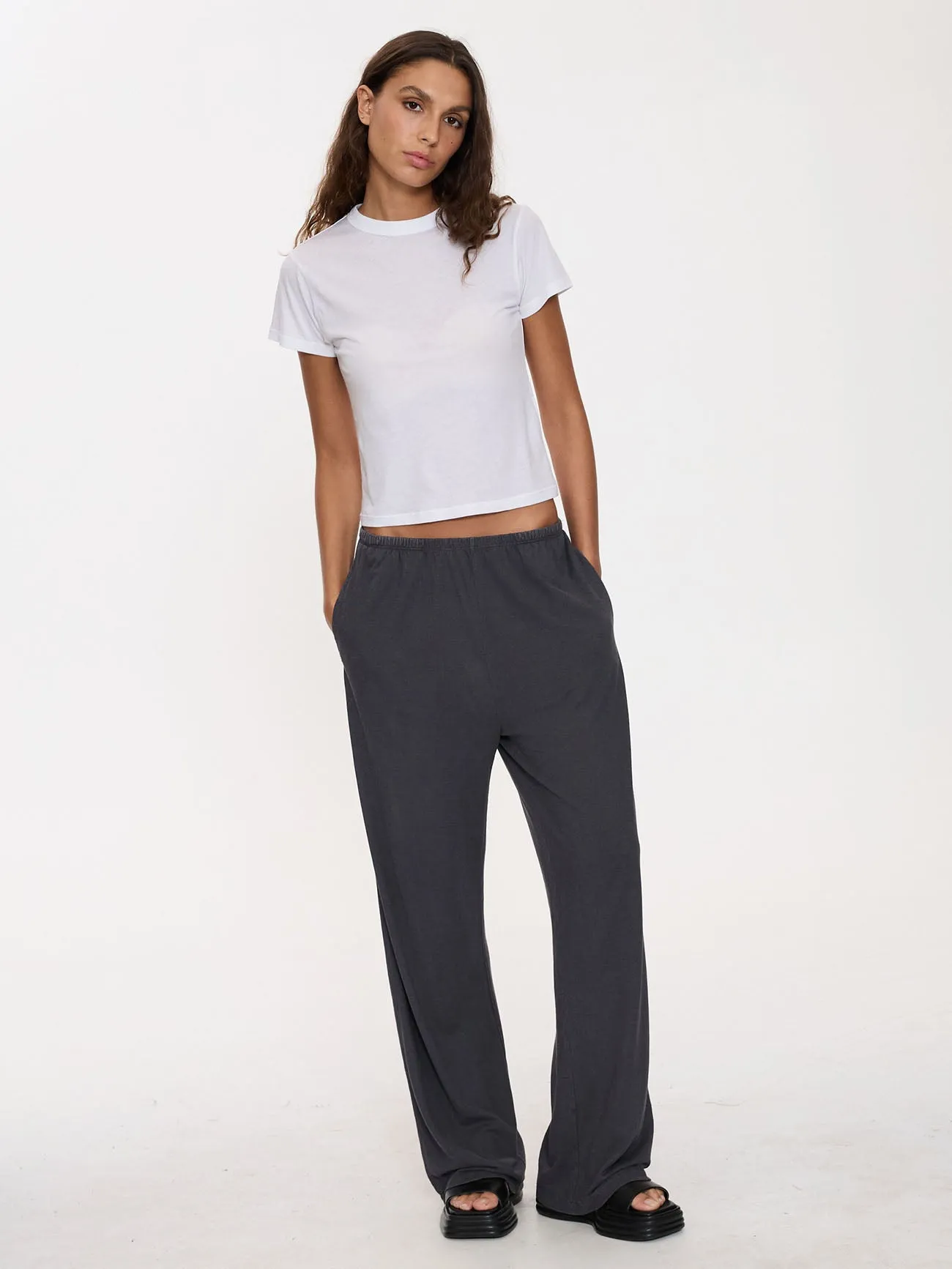 Hemp Relax Lightweight Pant - Ebony sold by Thrills