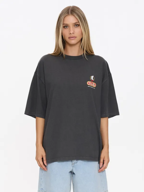 World Of Wonder Oversized Tee - Merch Black sold by Thrills