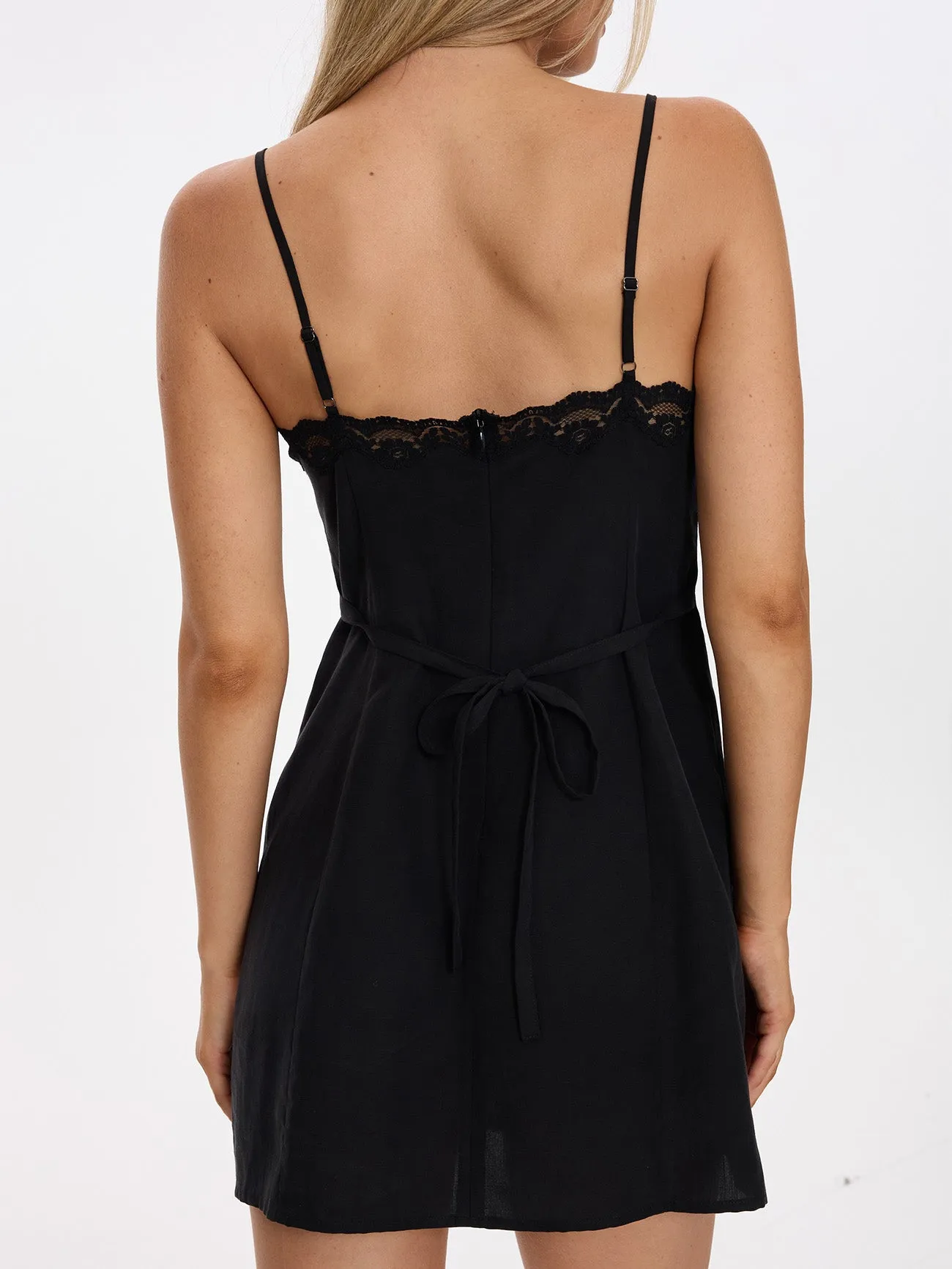 Fast Life Mini Dress - Black sold by Thrills product image thumbnail 3