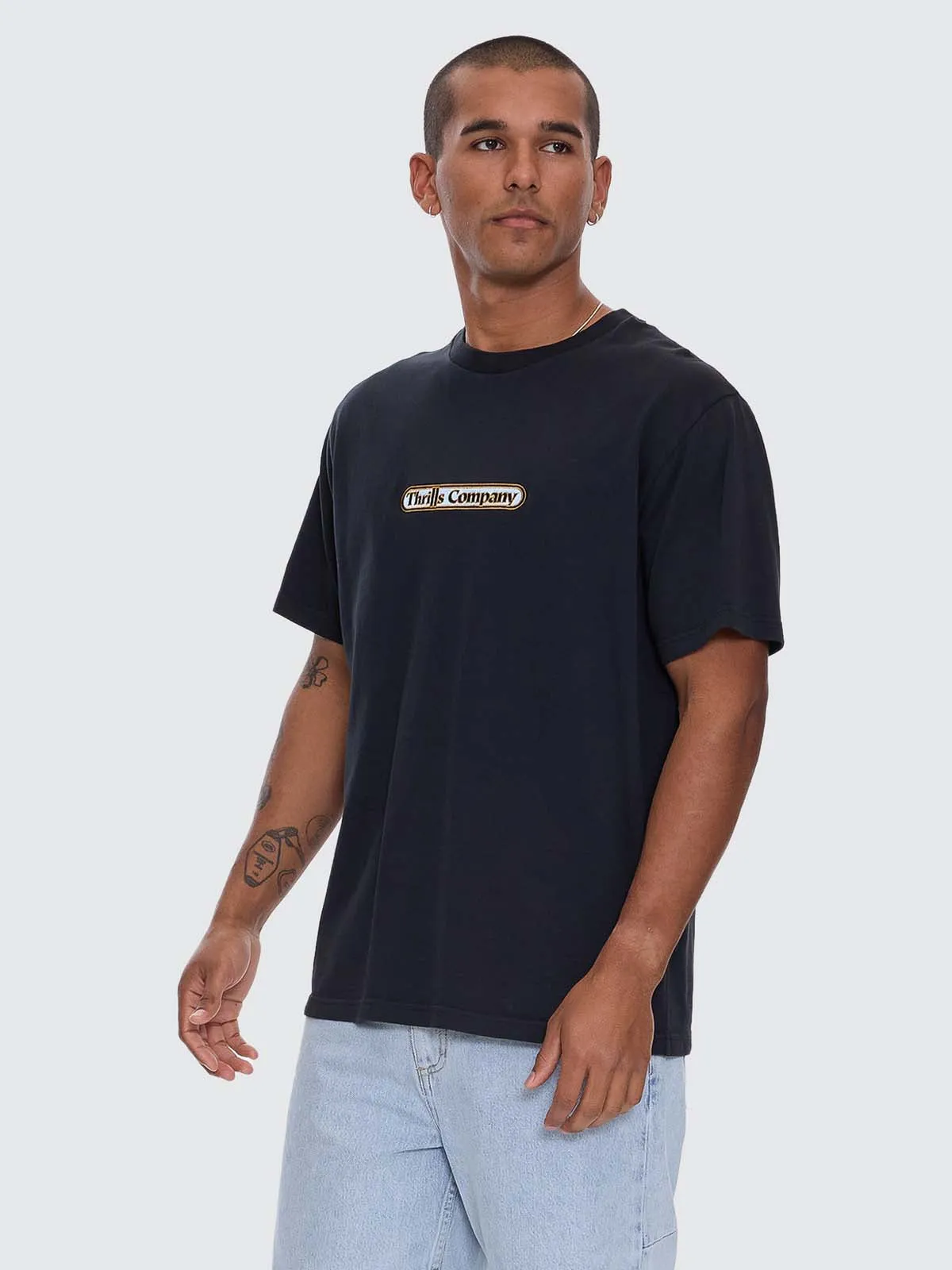 Wonder World Embro Merch Tee - Twilight Black sold by Thrills product image thumbnail 2