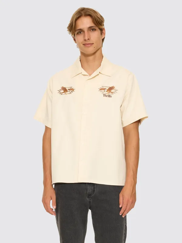 1st Grade Service Short Sleeve Work Shirt - Unbleached sold by Thrills