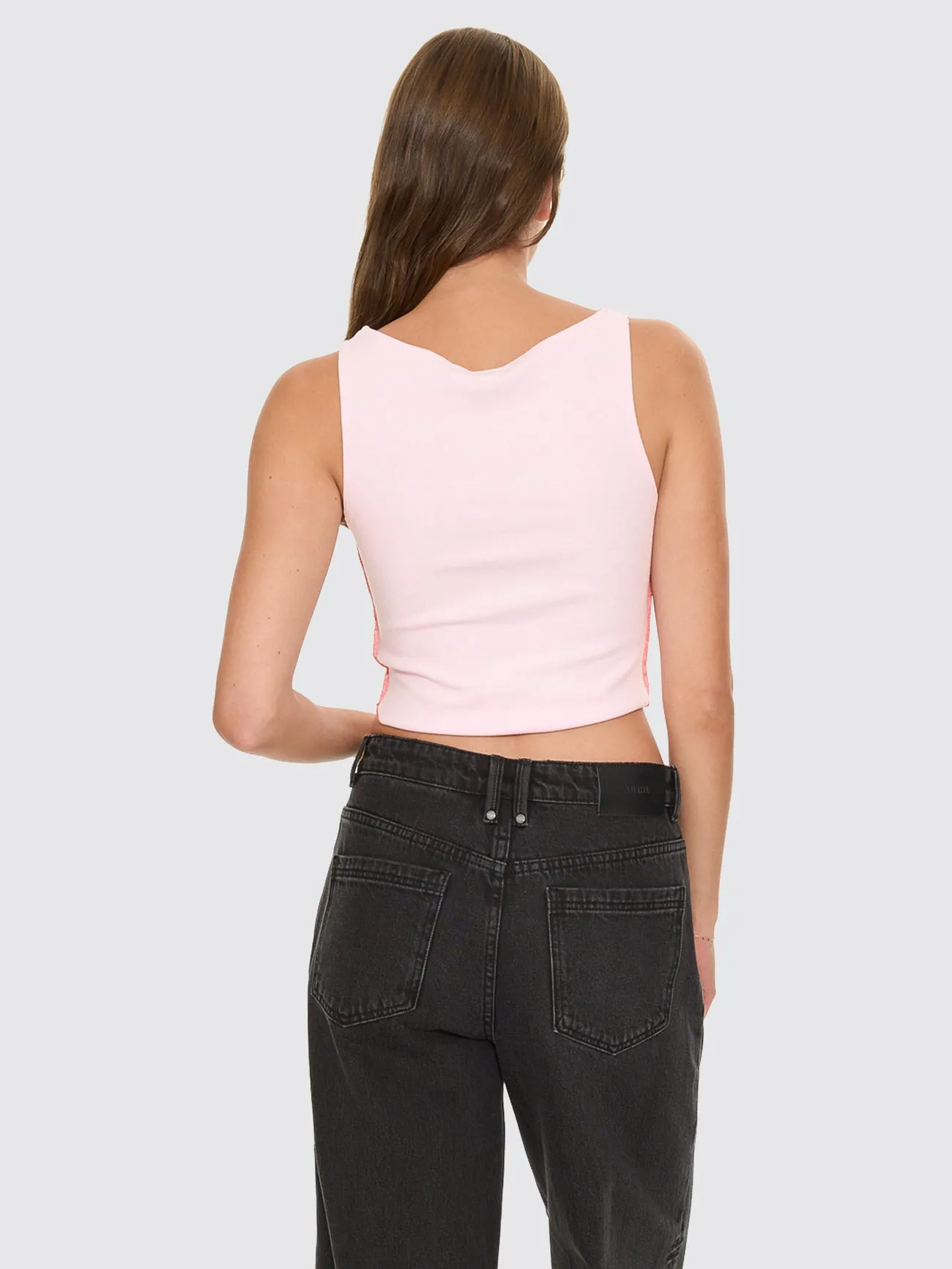 Burnout Tank - Pink Tulle sold by Thrills product image thumbnail 4