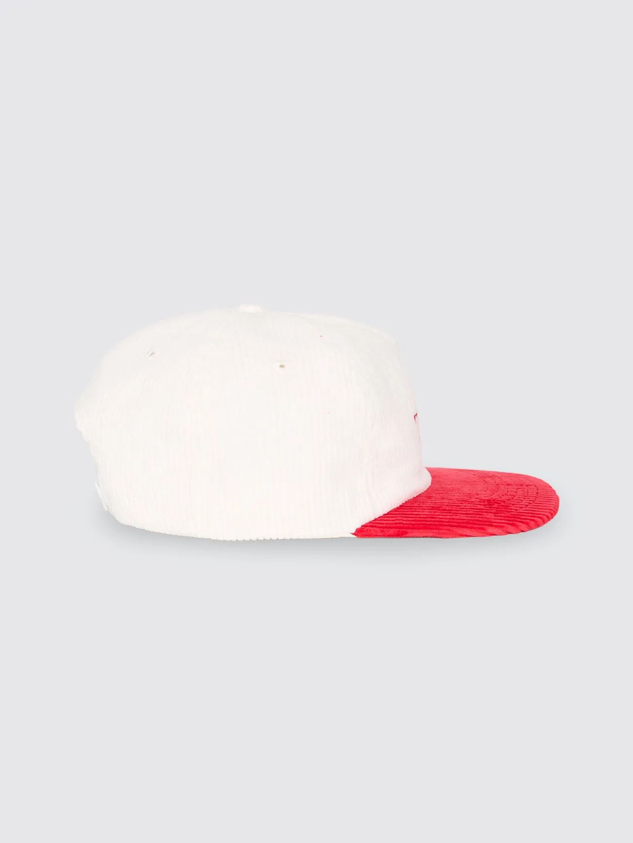 Thrills Workwear 5 Panel Cap - Racing Red - Tofu sold by Thrills product image thumbnail 5