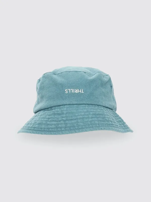 Minimal Thrills Bucket Hat - Green Coast sold by Thrills