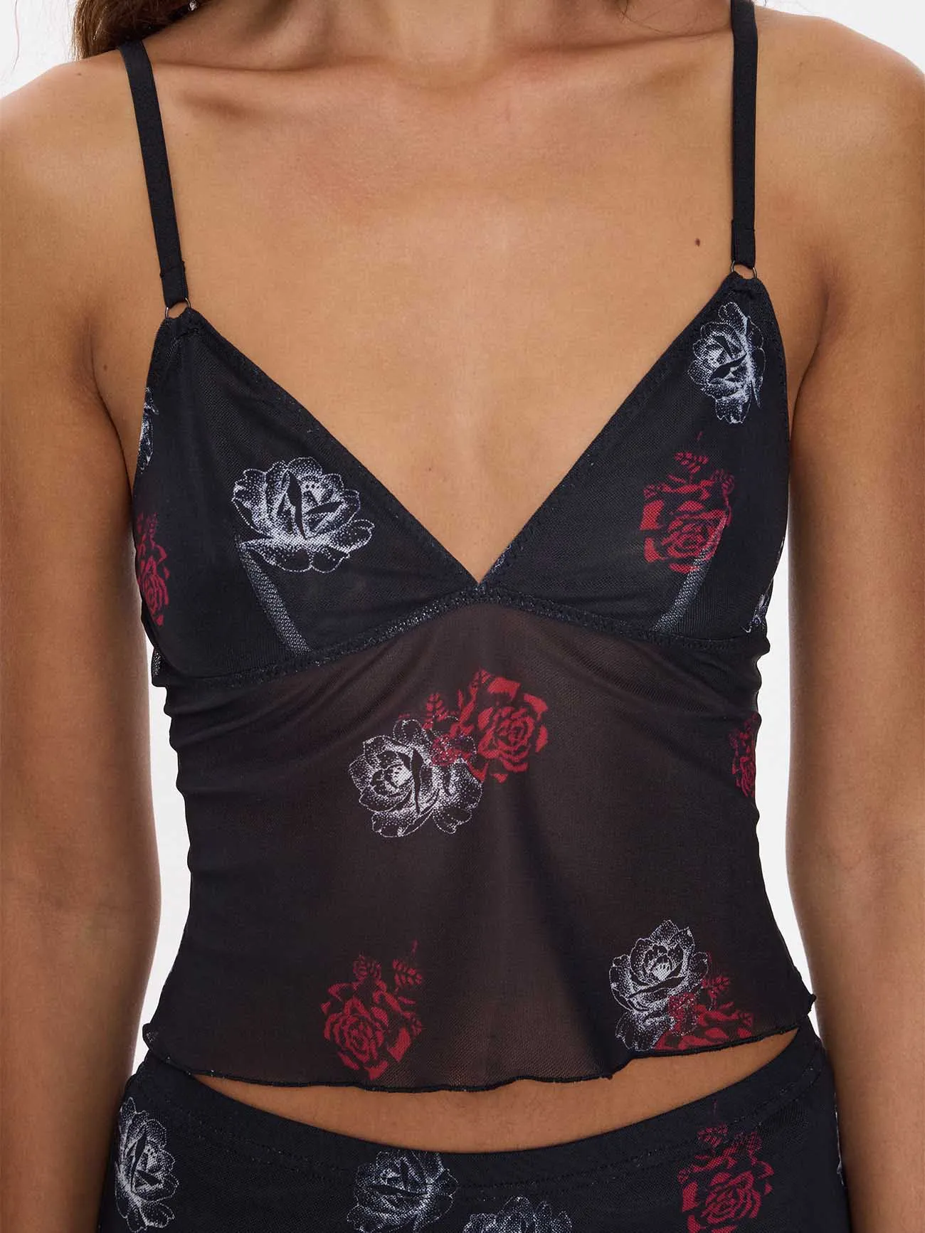 Perfect Illusion Mesh Top - Black sold by Thrills product image thumbnail 2