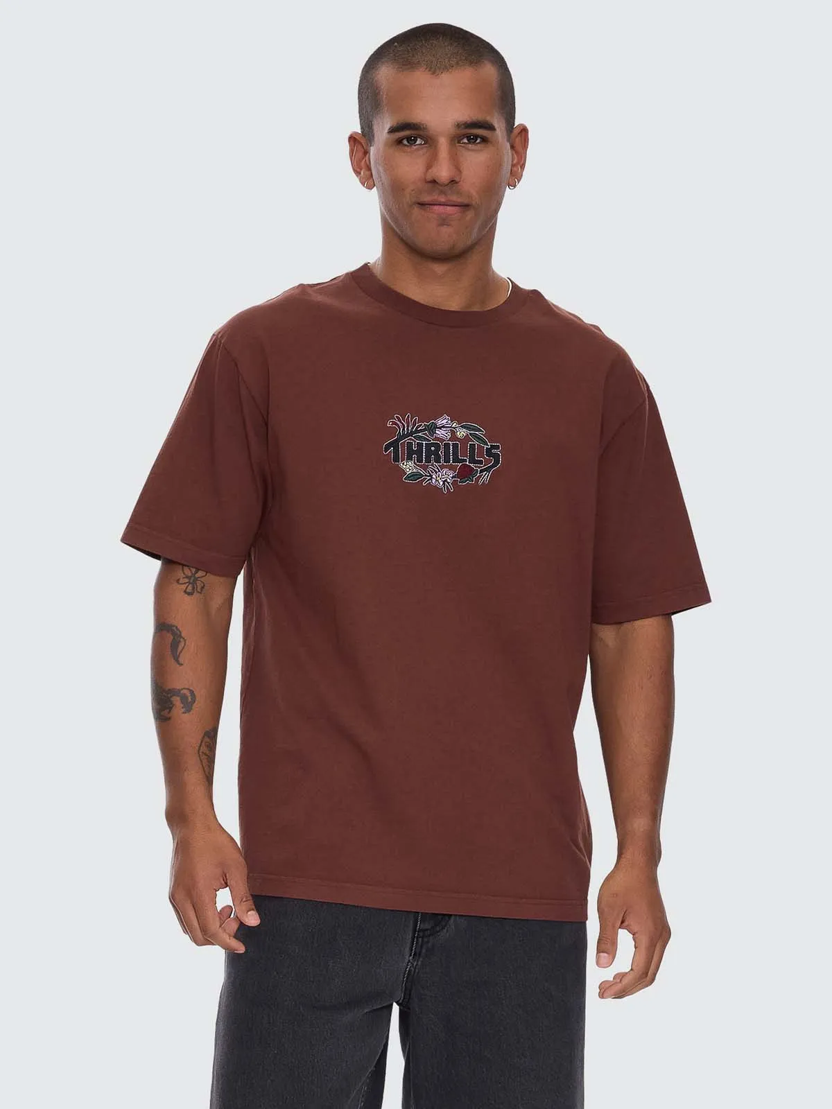 Beauty Around Us Oversize Fit Tee - Acorn sold by Thrills