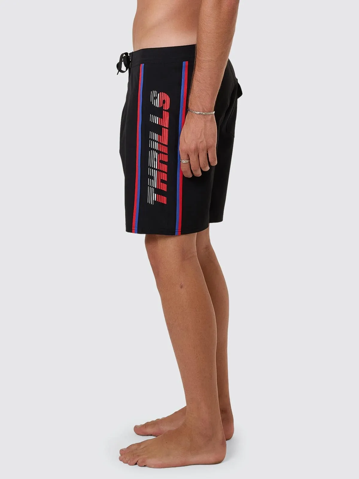 Anarchy In Paradise Boardshort - Black sold by Thrills product image thumbnail 3