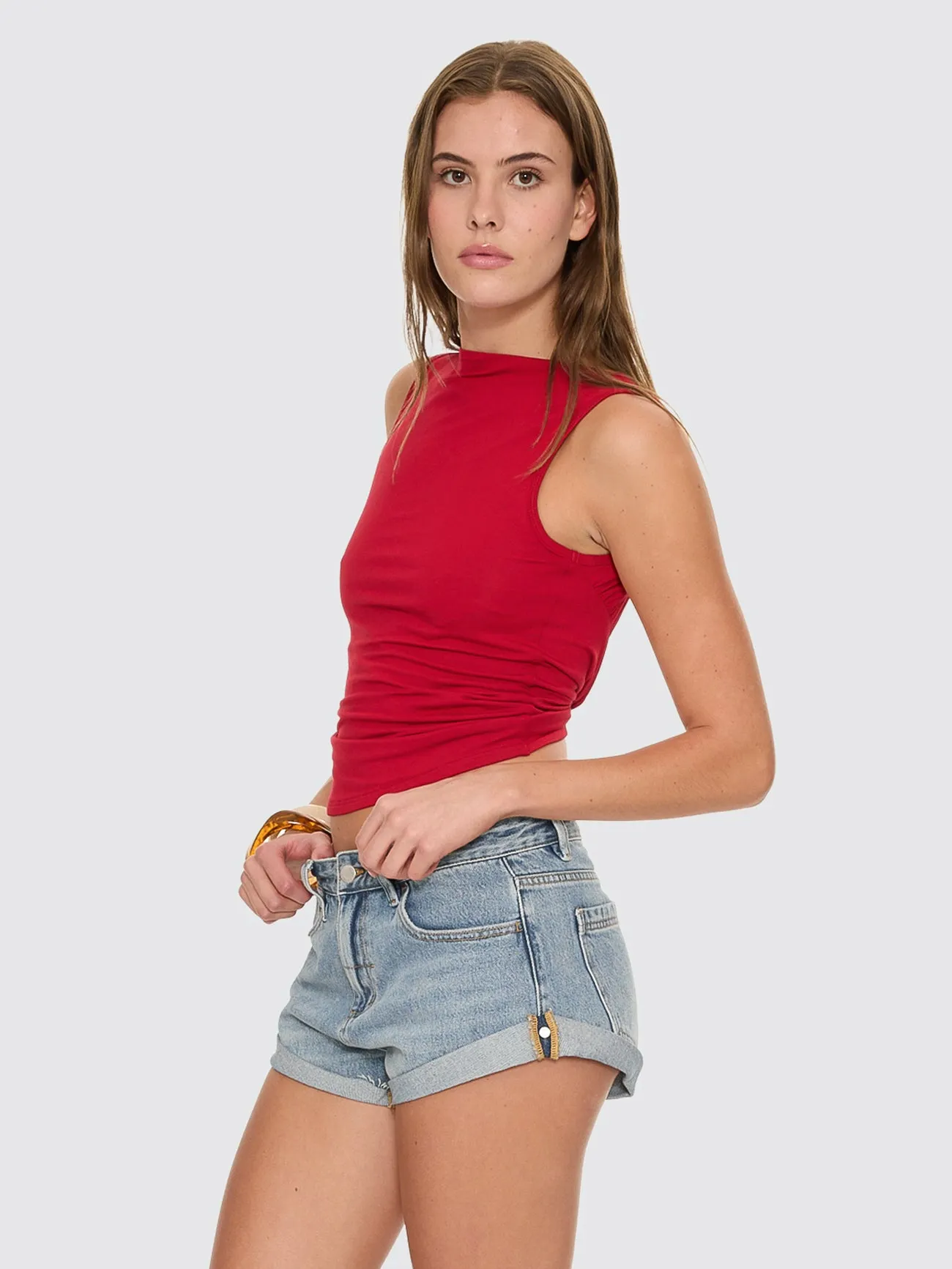 Jett Backless Top - Cherry sold by Thrills product image thumbnail 4