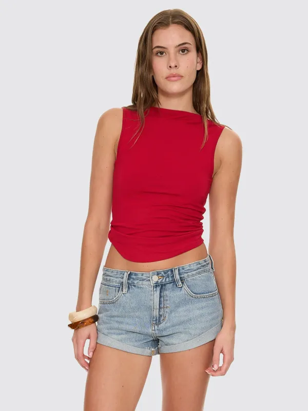 Jett Backless Top - Cherry sold by Thrills