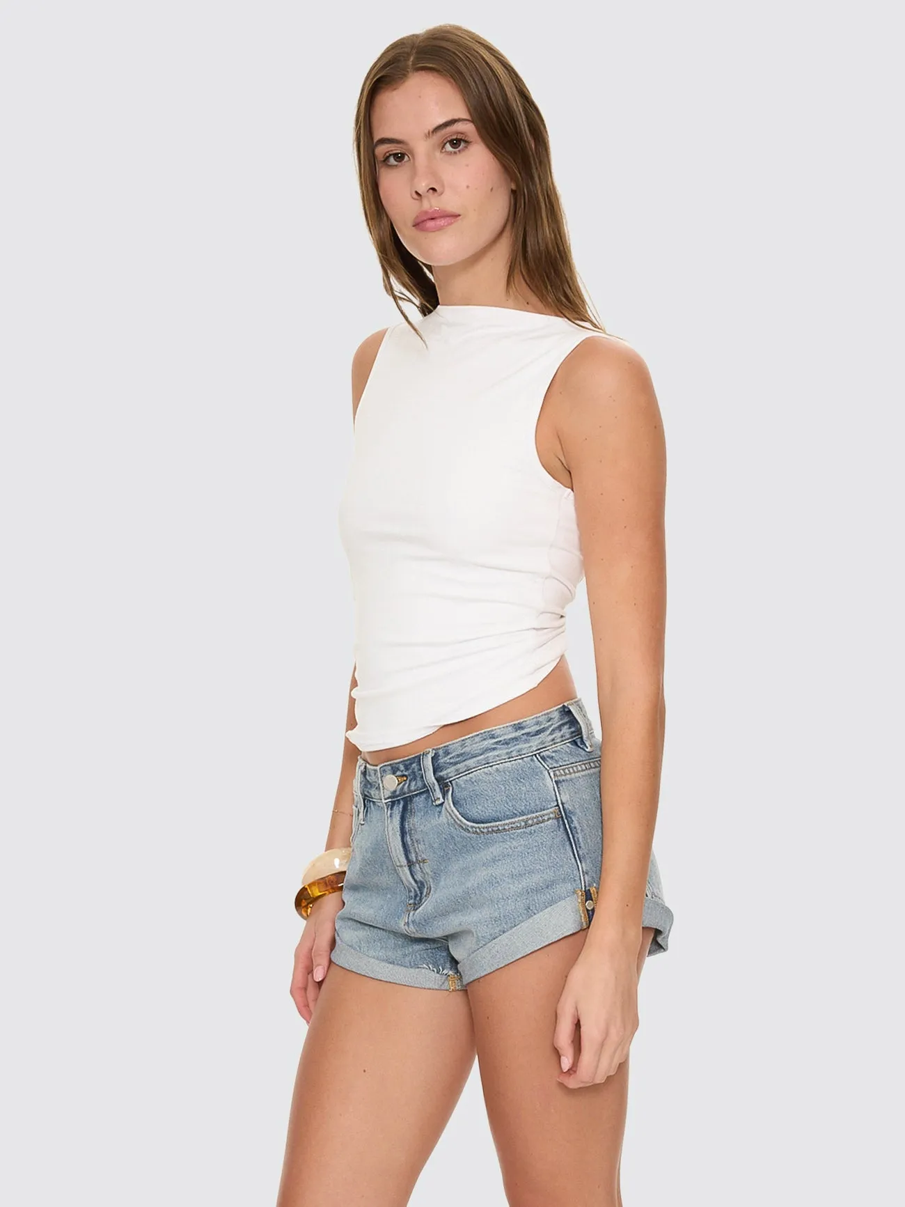 Jett Backless Top - White sold by Thrills product image thumbnail 5