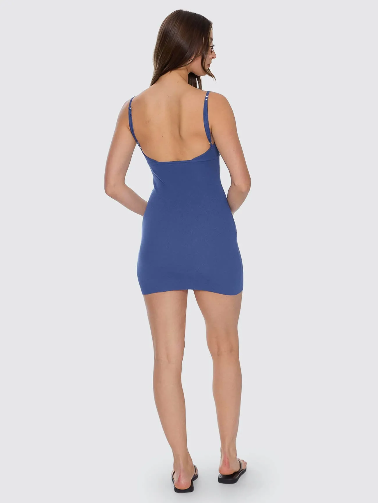 Vivid Dreams Knit Mini Dress - Cobalt sold by Thrills product image thumbnail 3