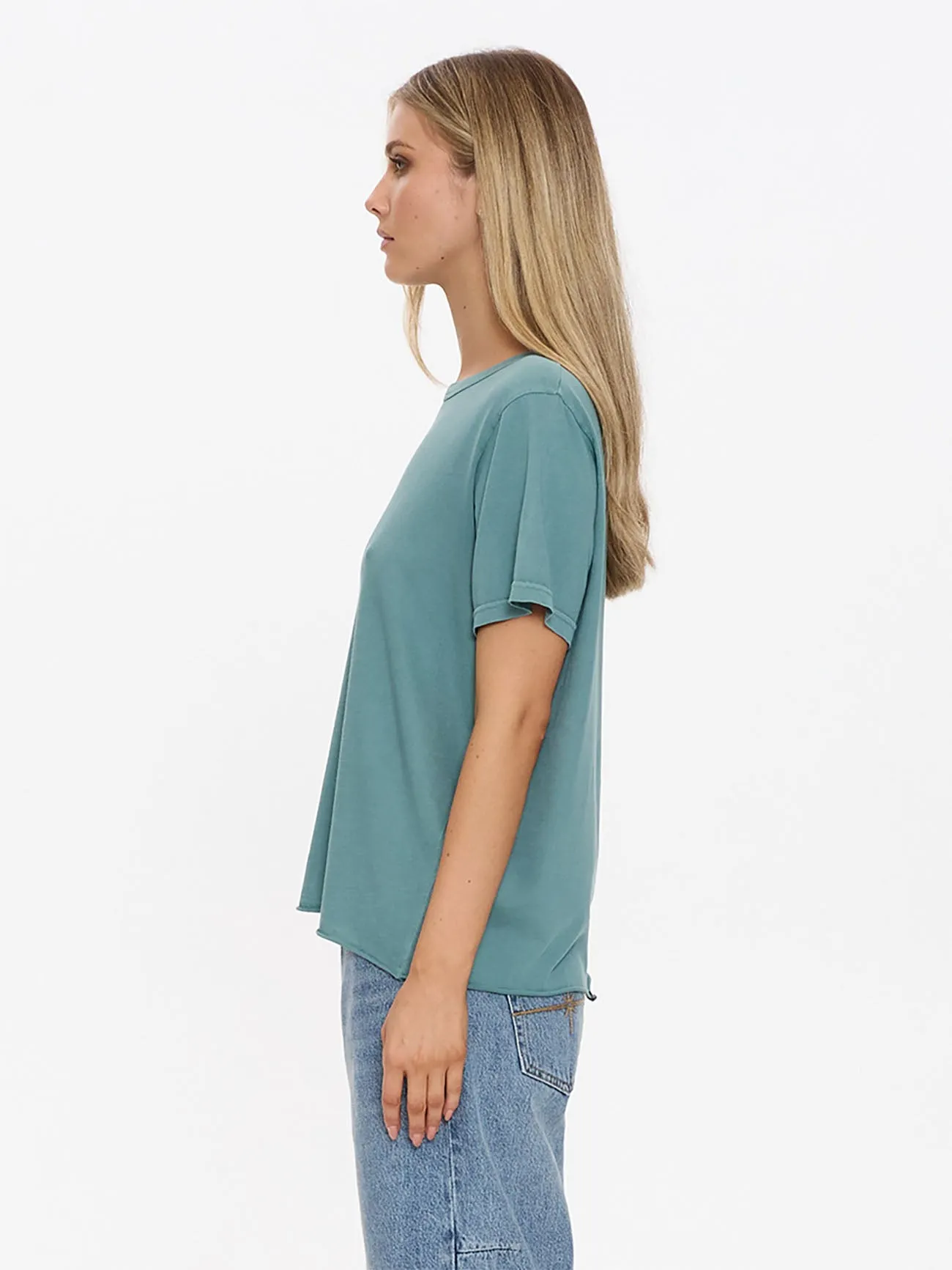 Minimal Thrills Relaxed Tee - Green Coast sold by Thrills product image thumbnail 3