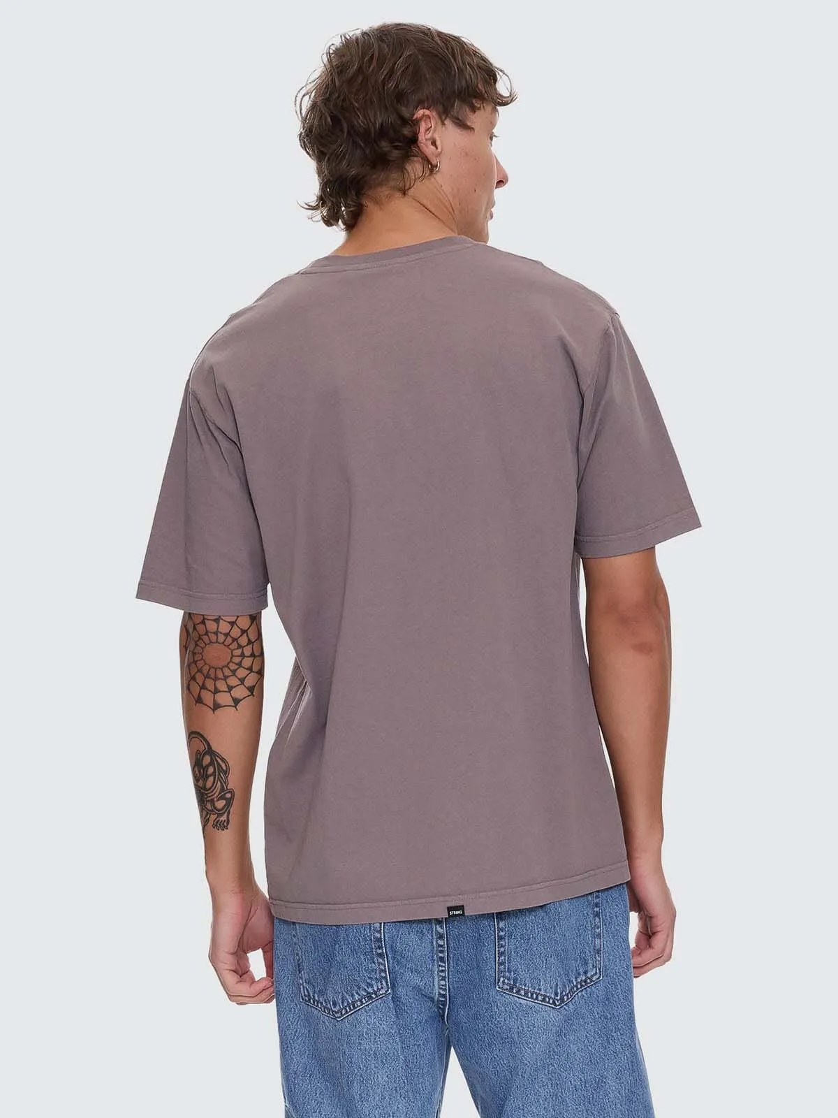 Thrills Military Oversize Fit Tee - Shroom sold by Thrills product image thumbnail 2