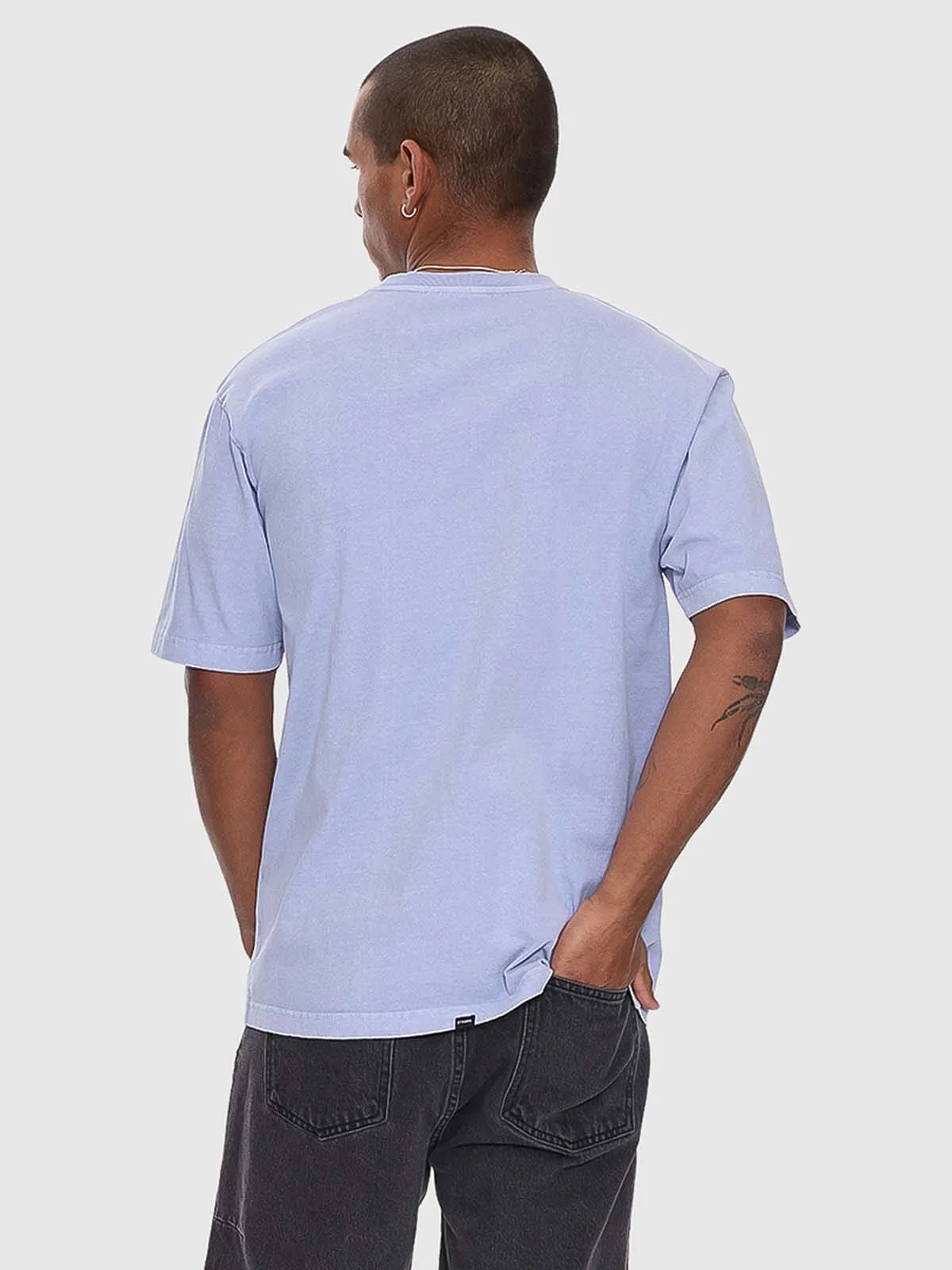 Fusion Oversize Fit Tee - Cornflower Blue sold by Thrills product image thumbnail 2