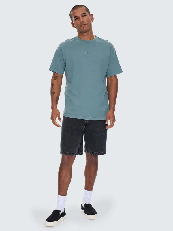 Minimal Thrills Merch Fit Tee - Green Coast sold by Thrills