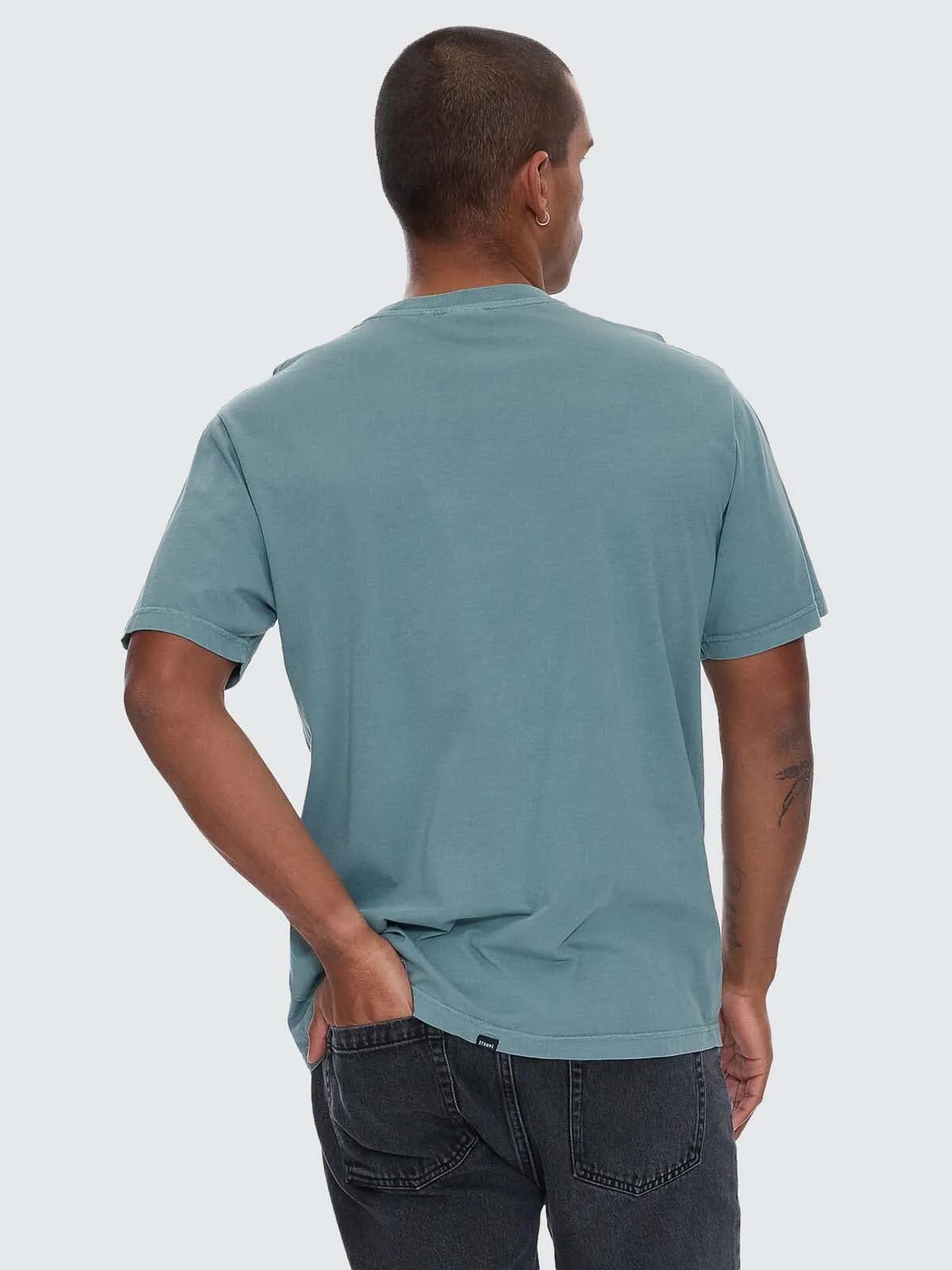 Minimal Thrills Merch Fit Tee - Green Coast sold by Thrills product image thumbnail 3