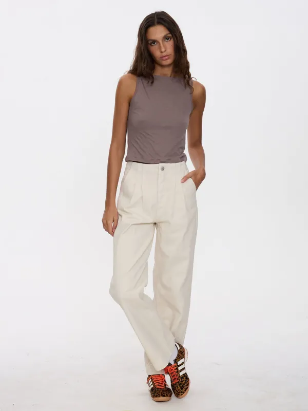 Night Shift Denim Pant - Stone sold by Thrills