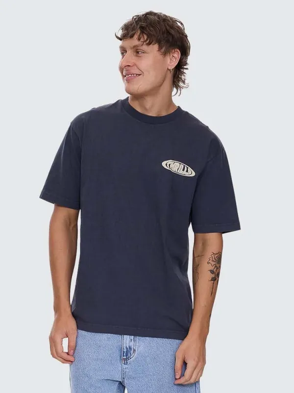 Shadowless Oversize Fit Tee - Total Eclipse sold by Thrills