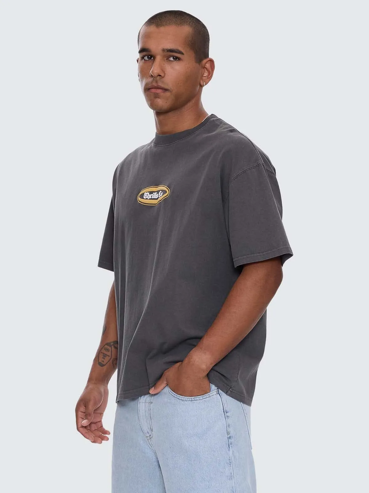 Bueno Bueno Bueno Oversize Fit Tee - Merch Black sold by Thrills product image thumbnail 3