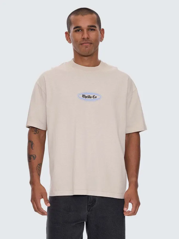 Bueno Bueno Bueno Oversize Fit Tee - Oatmeal sold by Thrills