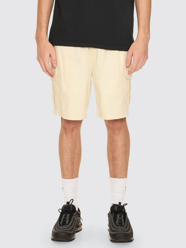Bueno Elastic Cargo Short - Unbleached sold by Thrills