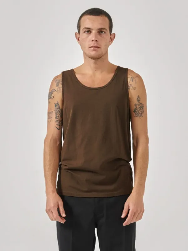 Endless Merch Fit Tank - Postal Brown sold by Thrills