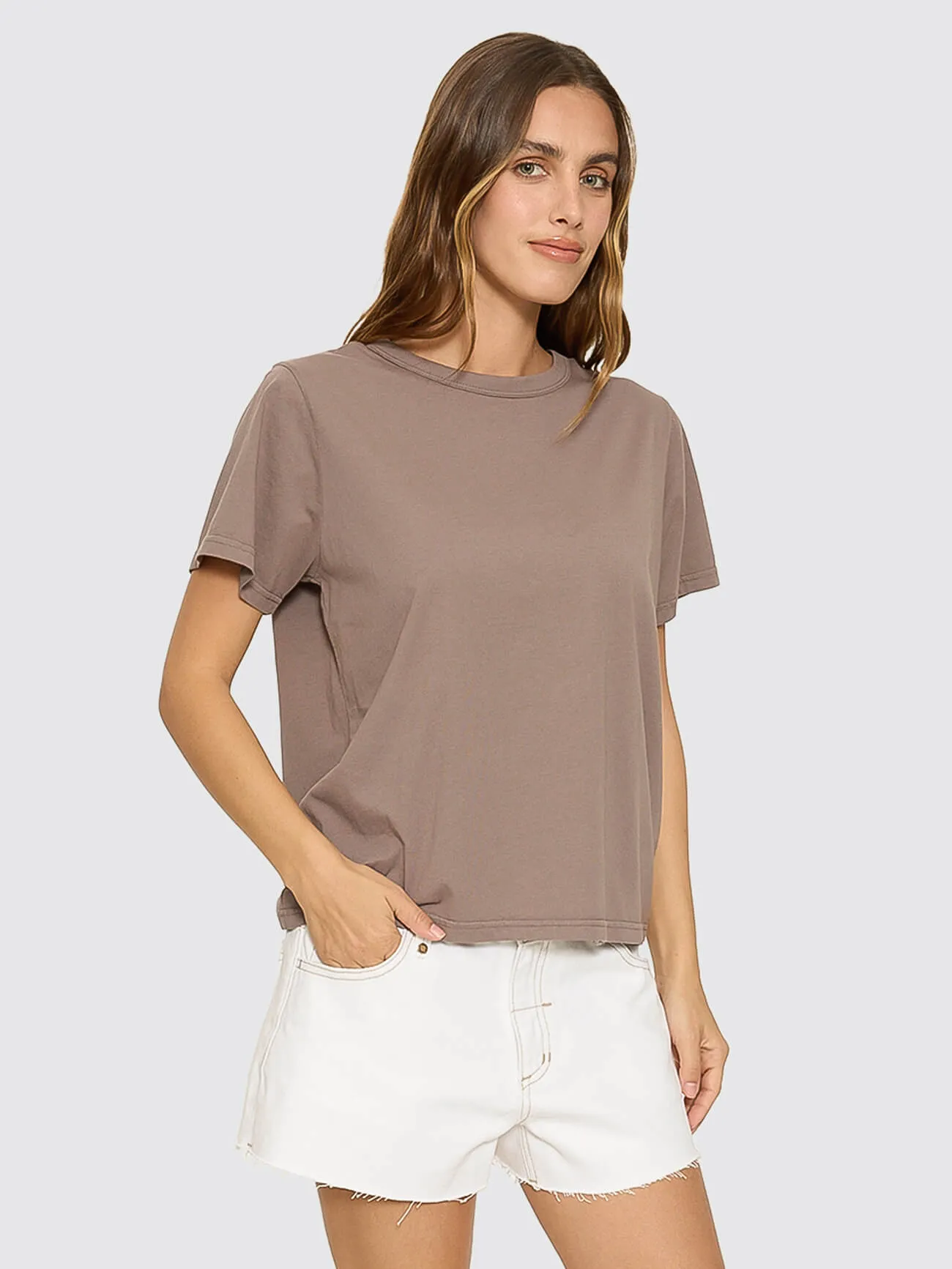 Thrills Relaxed Tee - Shroom sold by Thrills product image thumbnail 5