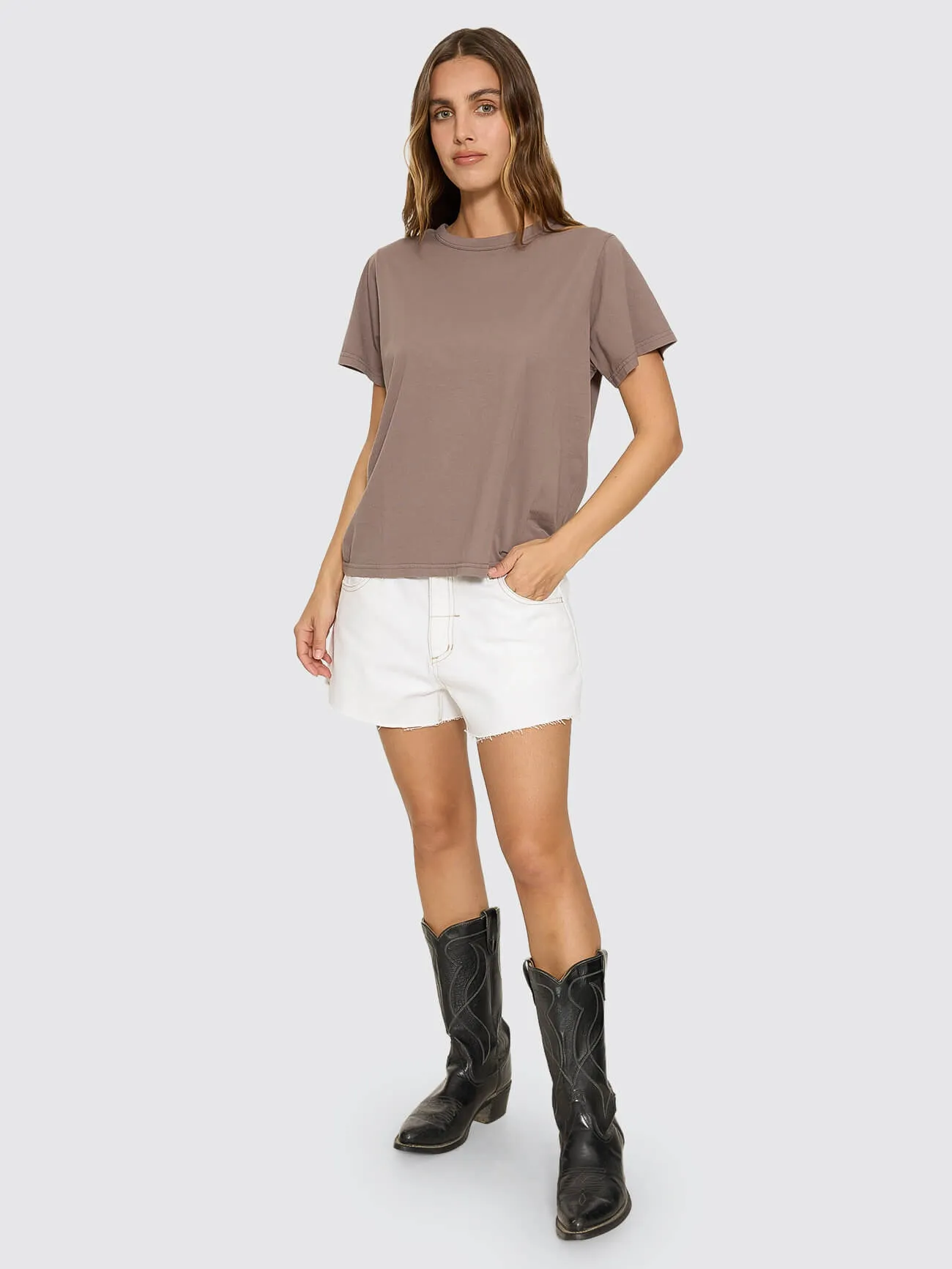 Thrills Relaxed Tee - Shroom sold by Thrills product image thumbnail 2