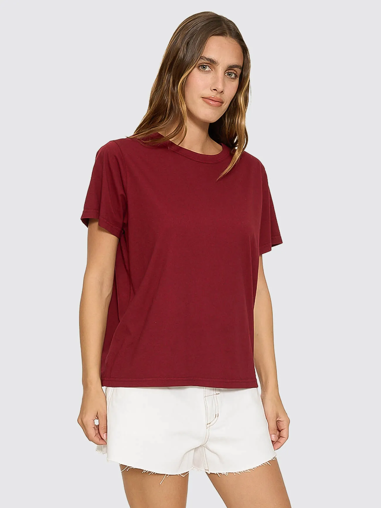 Thrills Relaxed Tee - Cabernet sold by Thrills product image thumbnail 5
