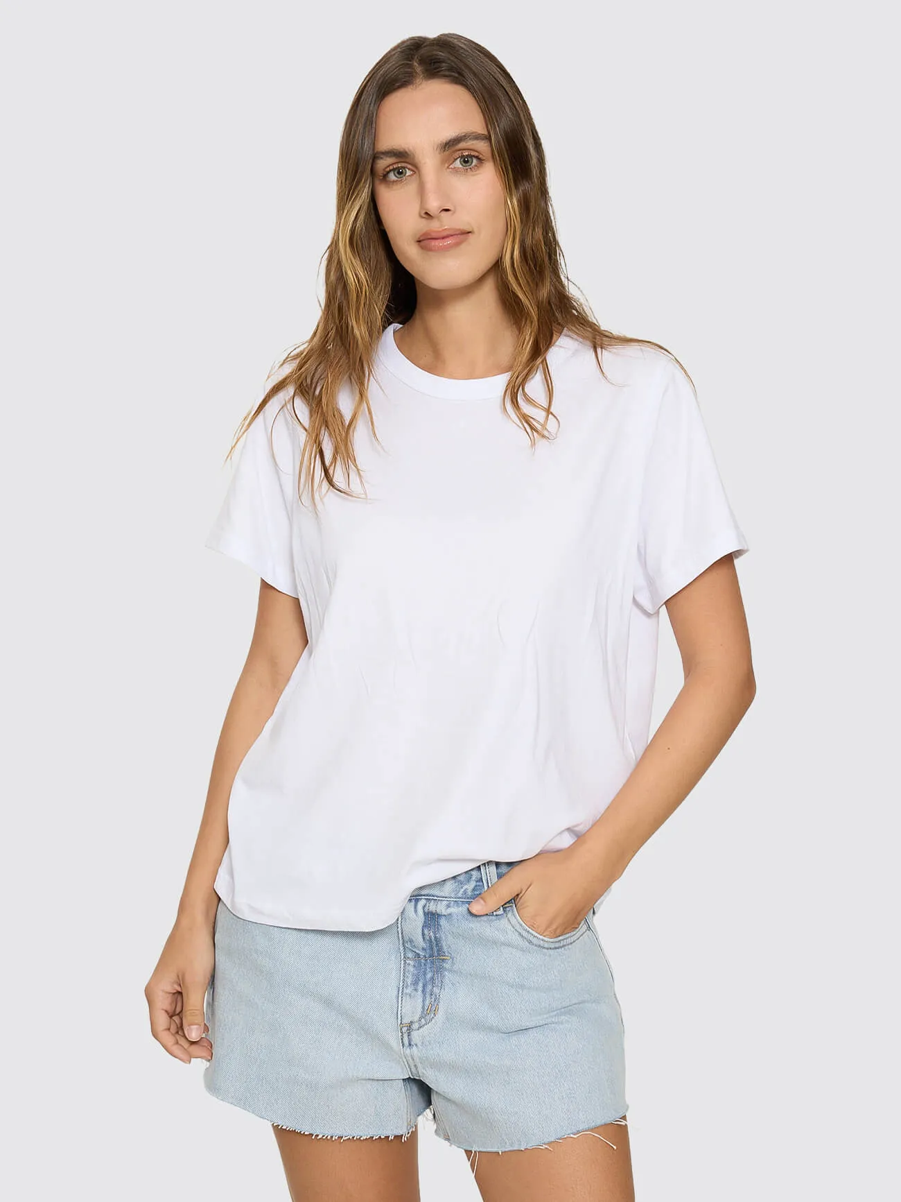 Thrills Relaxed Tee - White sold by Thrills