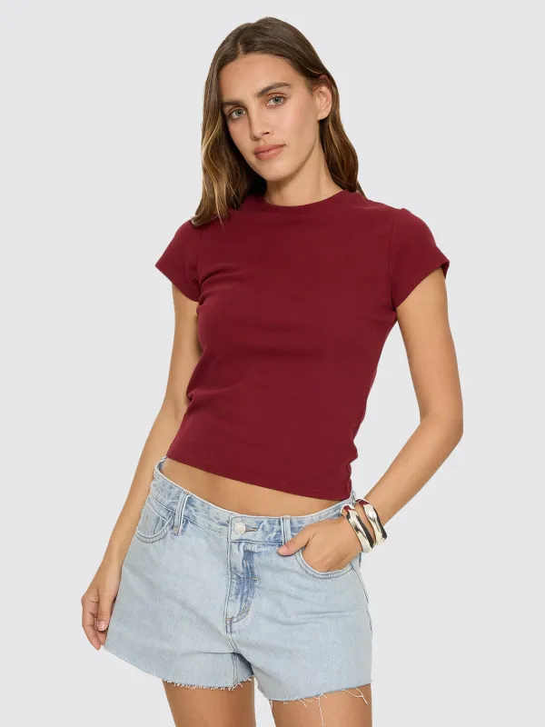 Thrills Club Tee - Cabernet sold by Thrills