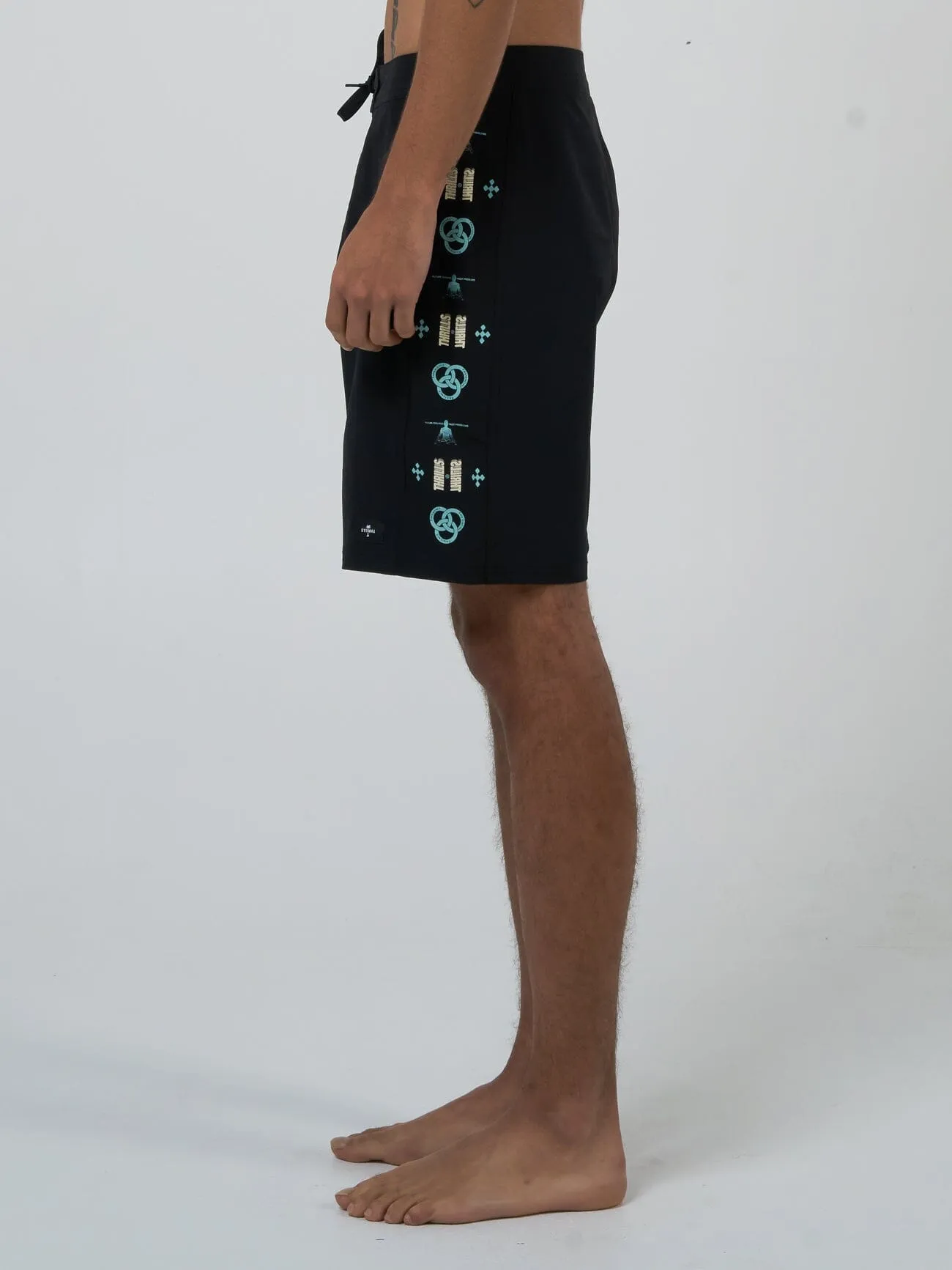 Levitation Boardshort - Black sold by Thrills product image thumbnail 4