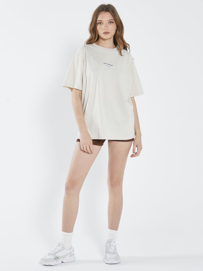 Stamp Wave Merch Fit Tee - Heritage White sold by Thrills product image thumbnail 5