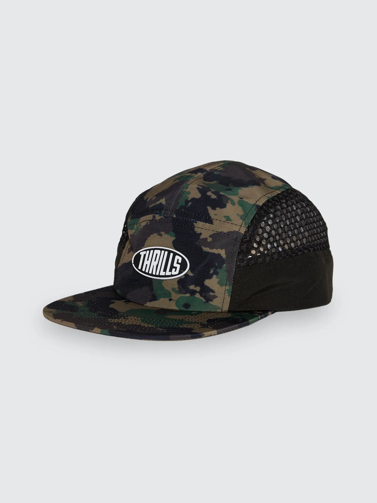 Pit Stop Camo Nylon Cap - Camo sold by Thrills product image thumbnail 3
