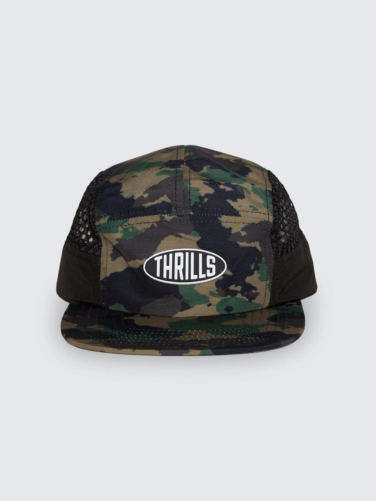 Pit Stop Camo Nylon Cap - Camo sold by Thrills