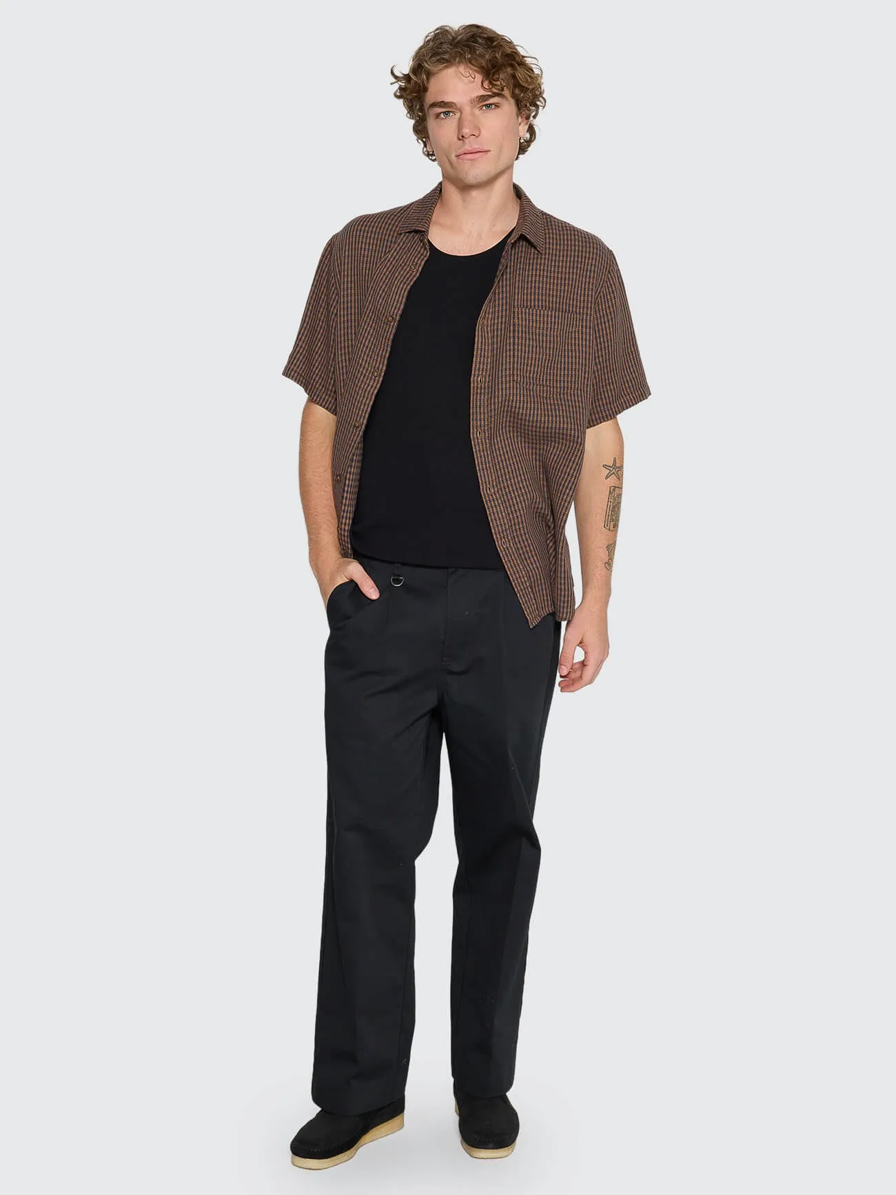 Ever Short Sleeve Shirt - Trader Brown sold by Thrills product image thumbnail 5