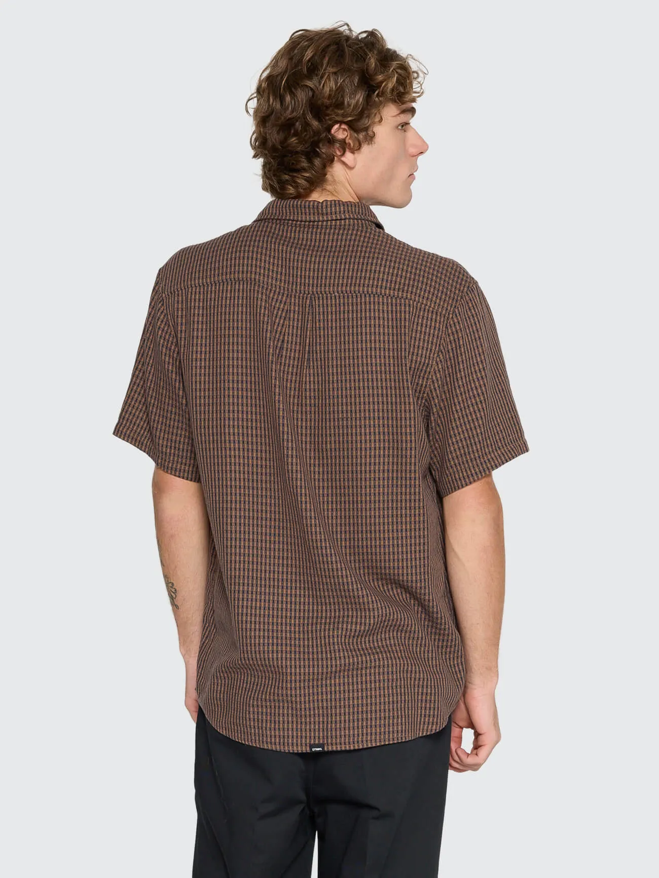 Ever Short Sleeve Shirt - Trader Brown sold by Thrills product image thumbnail 3