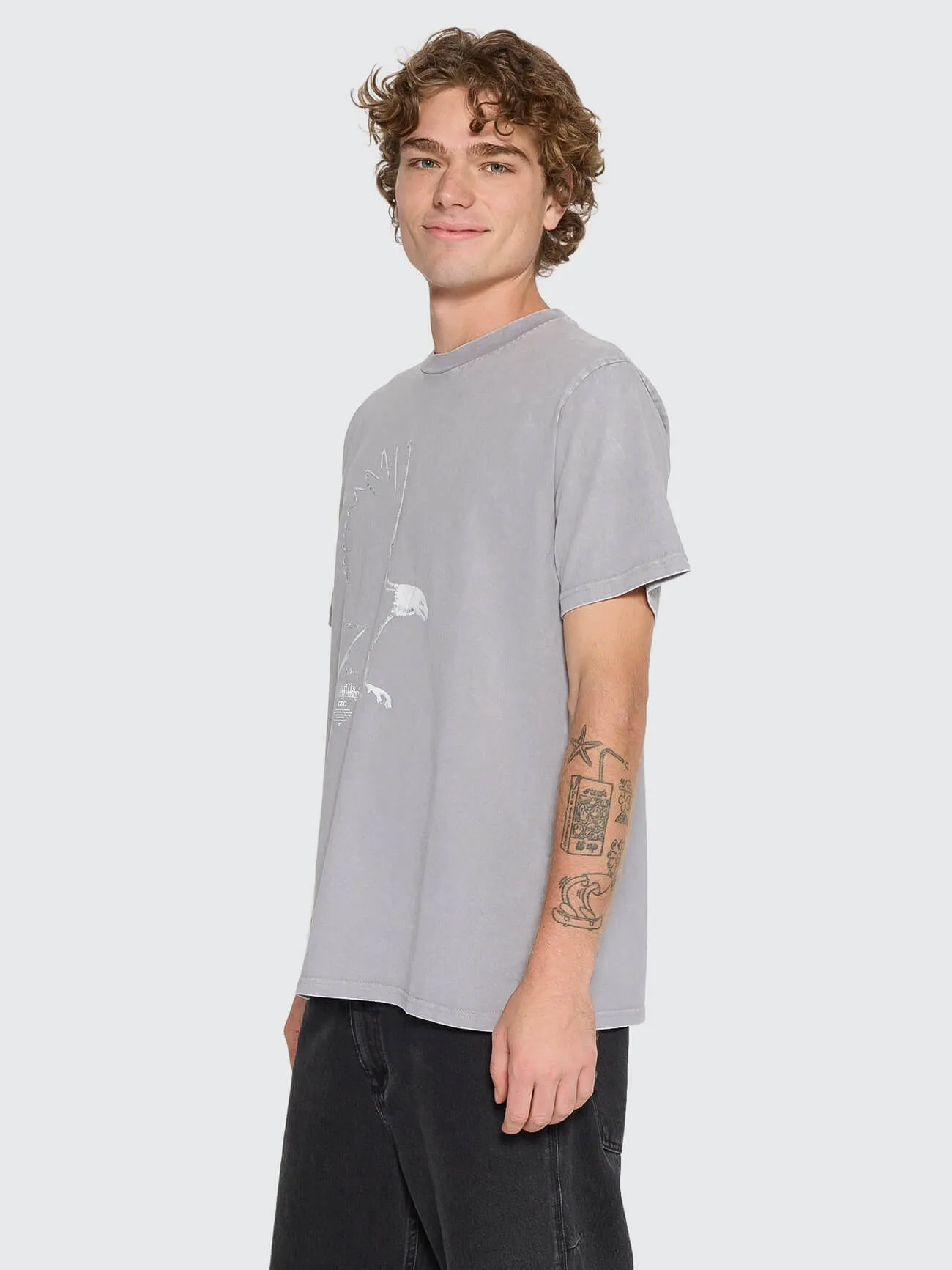 Speed Metal Merch Fit Tee - Marble Grey sold by Thrills product image thumbnail 3