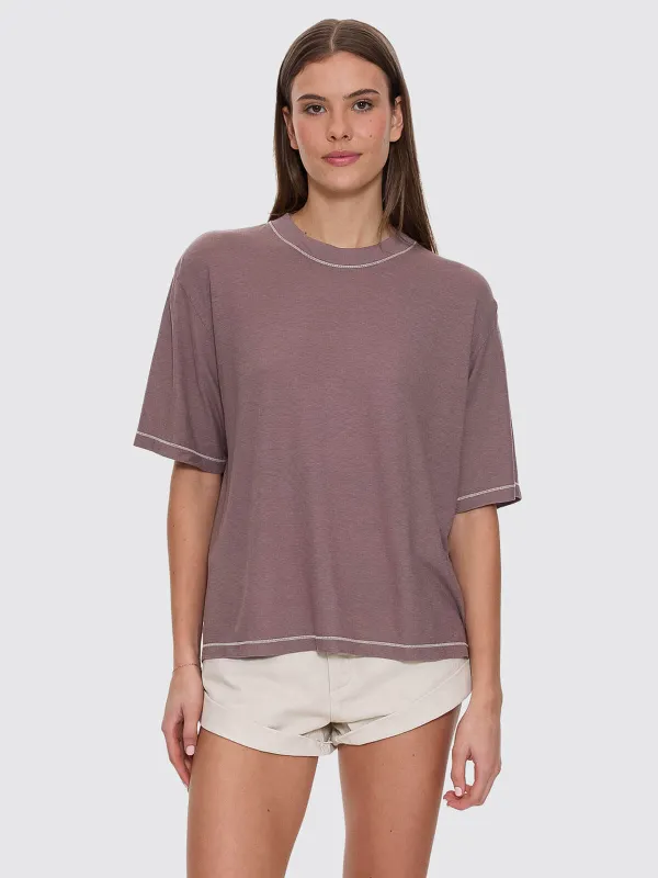 Hemp Square Tee - Shroom sold by Thrills