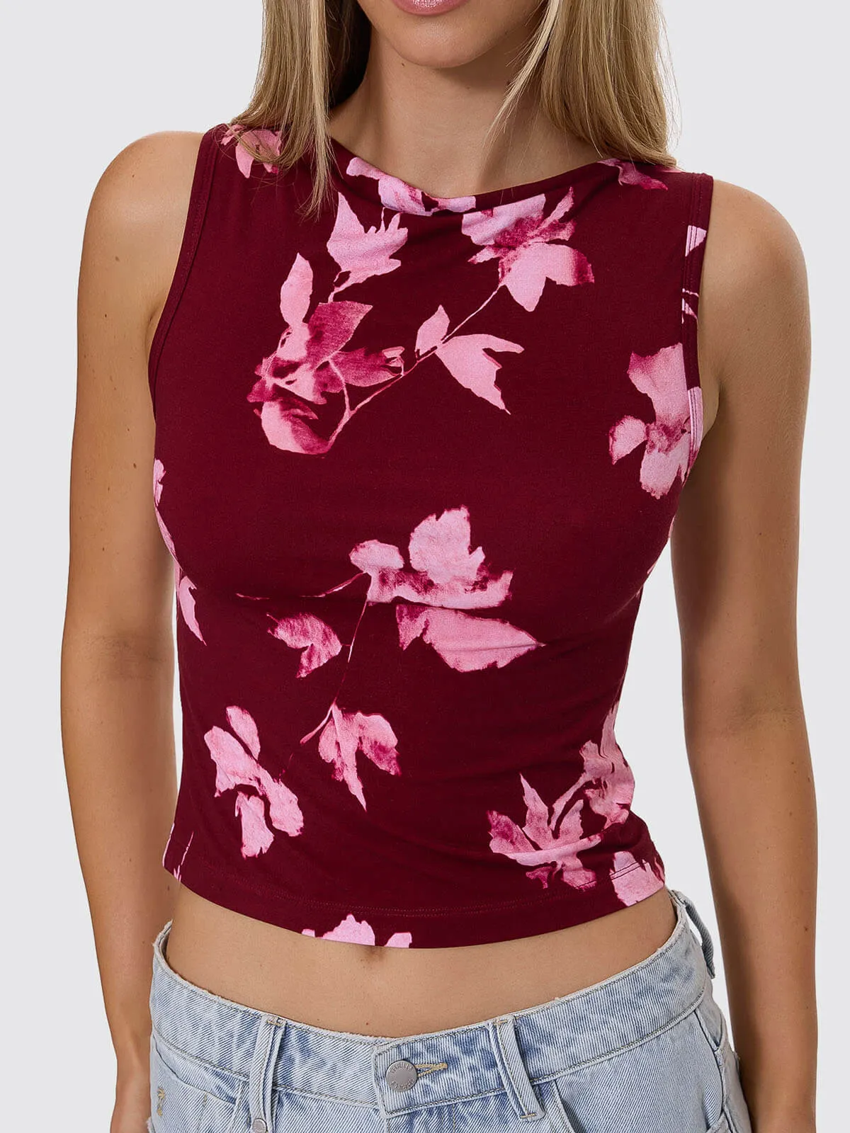 Full Bloom Tank - Pomegranate sold by Thrills product image thumbnail 2